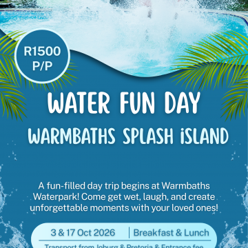 Warmbaths Splash Island Day Trip
